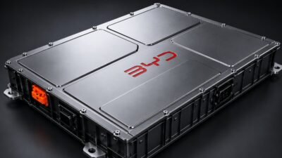 BYD registra patente de bateria mergulhada em líquido e posiciona conexões no topo para reduzir a pressão sobre as vedações
