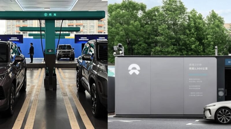 Na corrida para atender elétricos em feriados, BYD aposta na recarga ultrarrápida e Nio troca baterias: no pico, a segunda fez mais atendimentos por estação