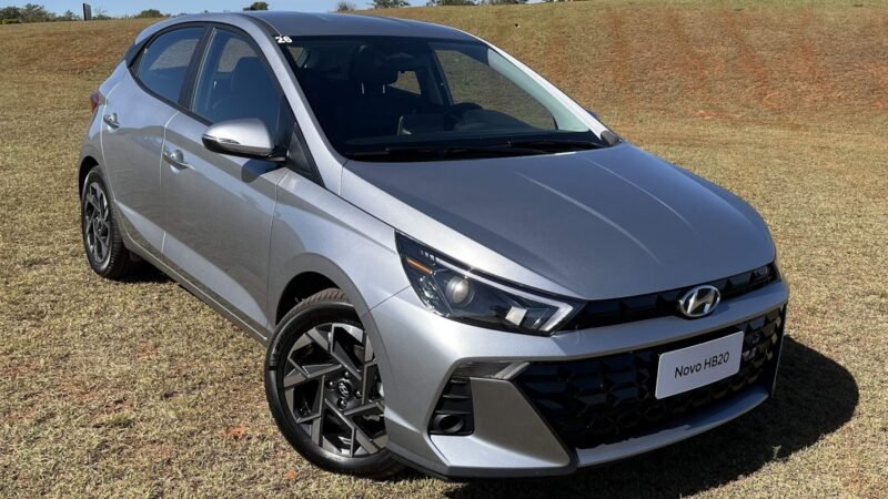 Carros mais vendidos em outubro de 2026: HB20 lidera o ranking até o dia 20