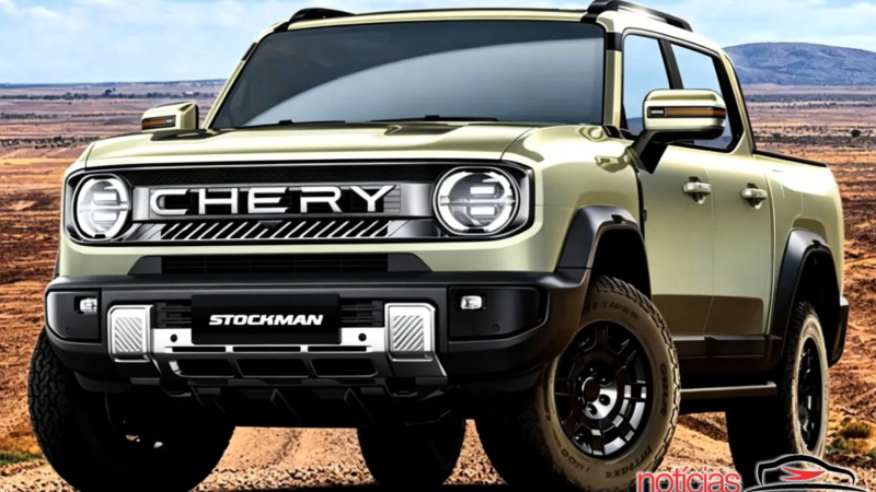 Chery Stockman: picape com diesel e híbrido plug-in abre reservas para rivalizar com BYD Shark 6 e GWM Cannon Alpha
