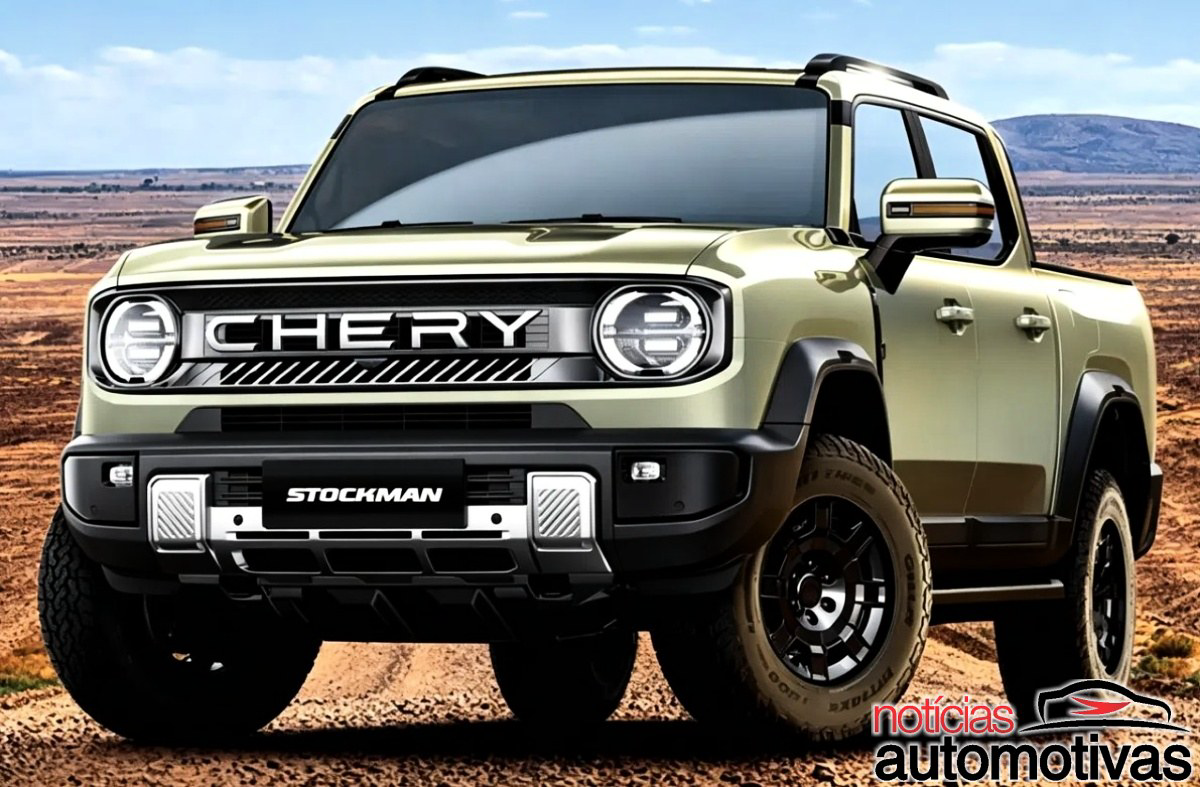 Chery Stockman: picape com diesel e híbrido plug-in abre reservas para rivalizar com BYD Shark 6 e GWM Cannon Alpha