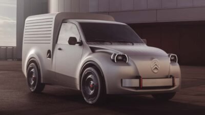 Citroën 2CV Fourgonnette Concept: versão comercial do Deux Chevaux elétrico aparece no Salão de Paris