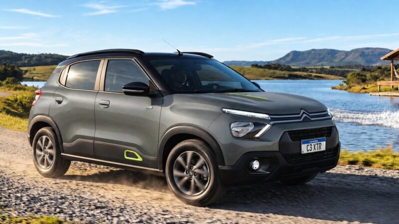 Citroën prepara C3, Basalt e Aircross 2028 com motor 1.0 turbo, CVT e sistema híbrido leve de 12 volts