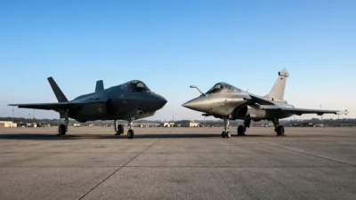 F-35 estreia em grande exercício na Índia, divide o céu com Rafale e reúne oito países no Tarang Shakti