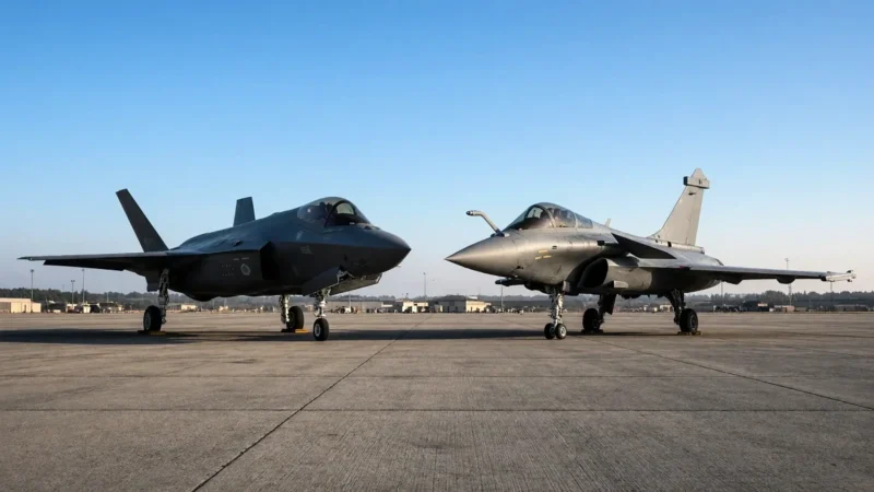 F-35 estreia em grande exercício na Índia, divide o céu com Rafale e reúne oito países no Tarang Shakti