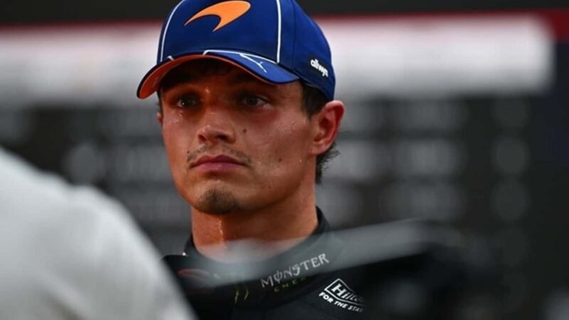 F1: Norris pede desculpas à McLaren por acidente com Piastri na sprint de Singapura