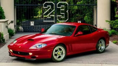 Ferrari de Michael Jordan é vendida por R$ 14 milhões em leilão, mais que o dobro do previsto