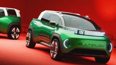 Fiat Multiplay: conceito apresentado em Paris vira picape ao deslizar a carroceria e tem assento para cachorro