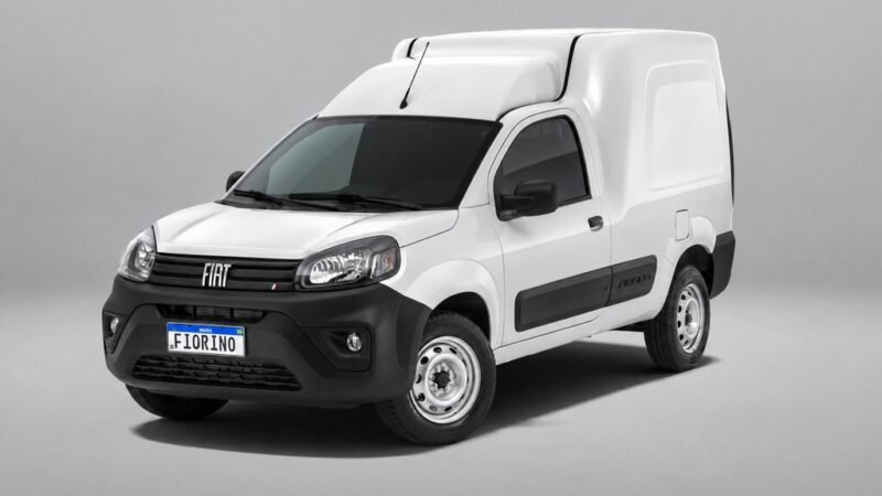 Fiat Fiorino nasceu sobre a base do 147, mudou de geração e segue nas lojas 46 anos depois com presença constante no Top 10 dos comerciais leves