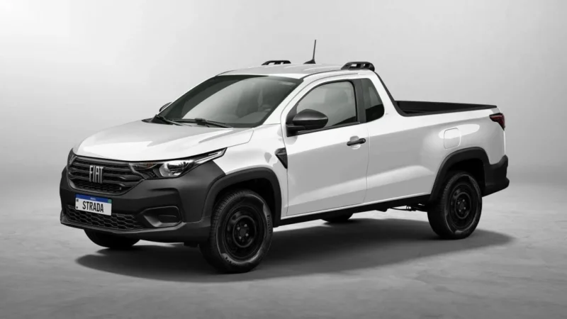 Fiat Strada 2027 Endurance Cabine Plus custa menos que Kwid em promoção