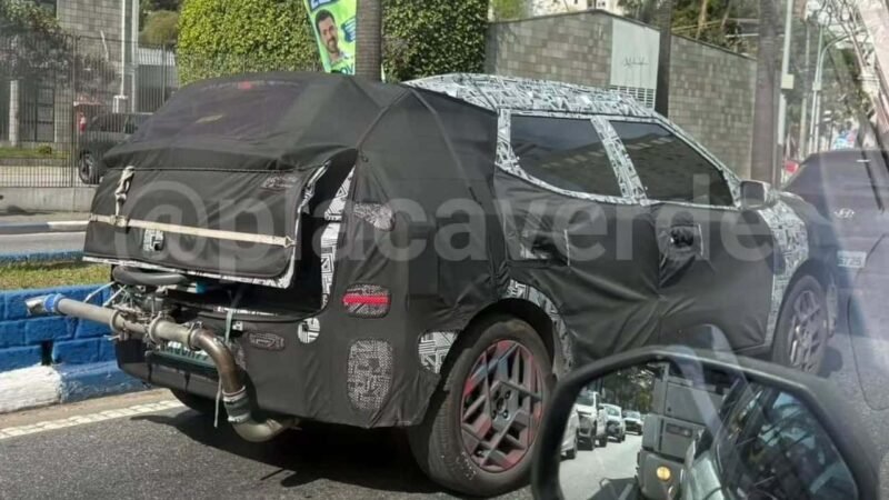 Flagra mostra Hyundai Bayon já em testes no Brasil; veja o que sabemos