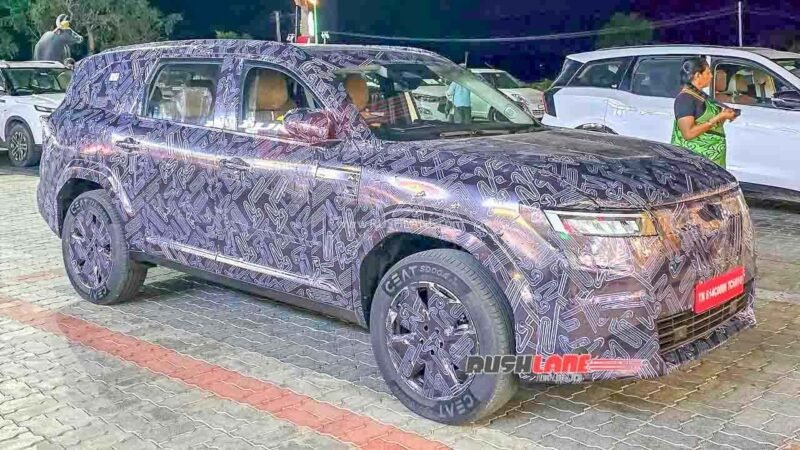 Nissan testa SUV de 7 lugares na Índia com visual inspirado no Kicks e base do Renault Boreal