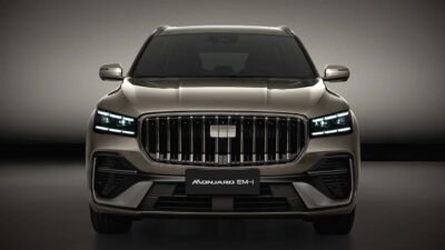 Geely Monjaro chega à Europa com híbrido plug-in do EX5 e tração integral
