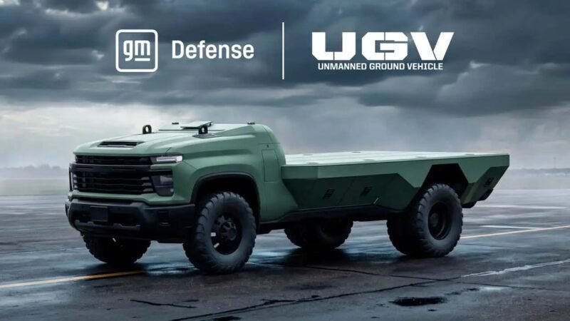 Chevrolet Silverado vira picape tática autônoma, sem cabine e sem motorista, para o exército dos EUA