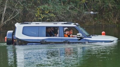 JETOUR G700 conclui teste anfíbio na China antes de estrear no Brasil em 2026