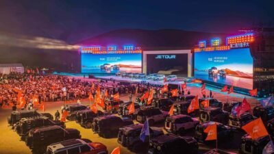 Jetour celebra 8 anos com 2,56 milhões de carros vendidos e prepara G700 para o Brasil