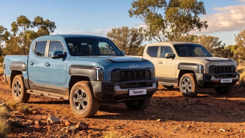 Kia Tasman PGL chega por R$ 319.990 com pacote ADAS e novas cores para encarar Hilux e Ranger