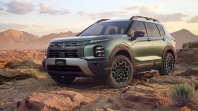 Mitsubishi Outlander Diamond Trail Edition 2028 estreia no SEMA Show 2026 com visual off-road