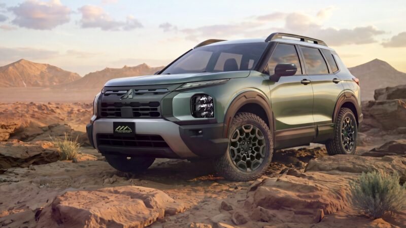 Mitsubishi Outlander Diamond Trail Edition 2028 estreia no SEMA Show 2026 com visual off-road