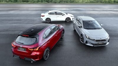 Novo Honda City 2027 estreia versão RS e traz Honda Sensing de série a partir da EX
