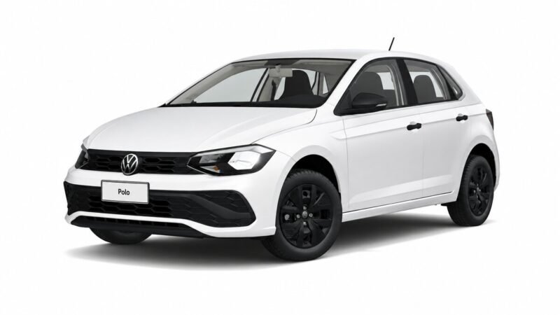 Polo Track 2027 chega a R$ 97.990 com alarme, vidros traseiros elétricos e sensor de estacionamento