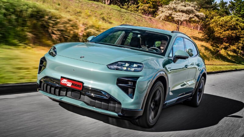 Porsche Cayenne Turbo elétrico anda como Lamborghini e dá sensação de montanha-russa