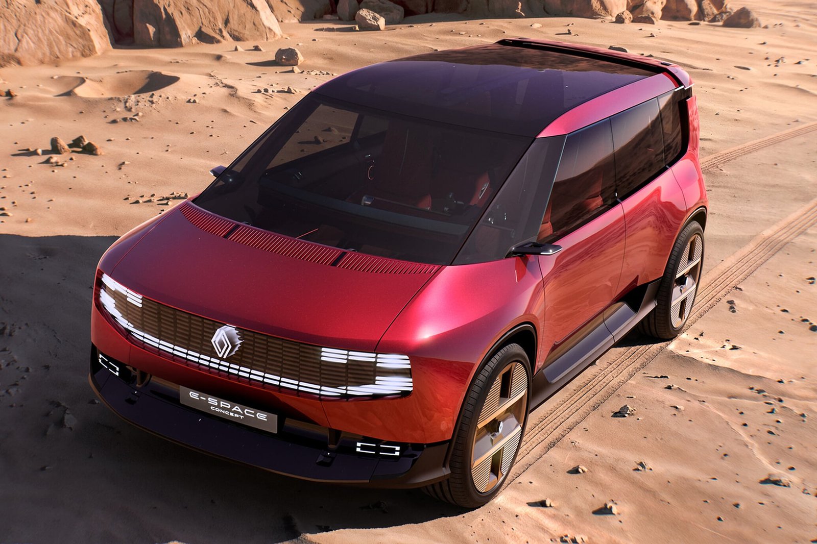 Renault E-Space Concept: minivan elétrica revive a Espace de 1984 no Salão de Paris