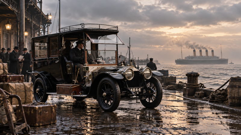 A incrível história do verdadeiro “Fantasma do Titanic”: o Rolls-Royce Silver Ghost que escapou do naufrágio
