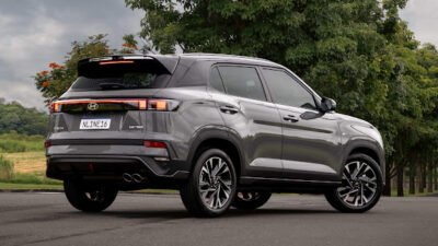 SUVs mais vendidos no Brasil em agosto: Hyundai Creta lidera até o dia 15