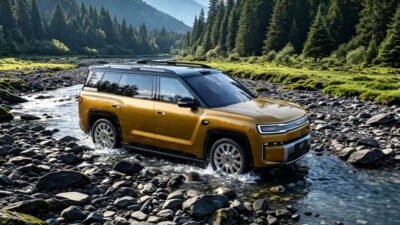 Novo SUV topo de linha da BYD pode rodar 2.300 km com um tanque e uma carga