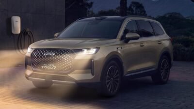 Chery revela nova geração do Tiggo 7 na China com cabine luxuosa e mais tecnologia